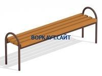 Лавочка парковая МАФ 1603 в Кирове