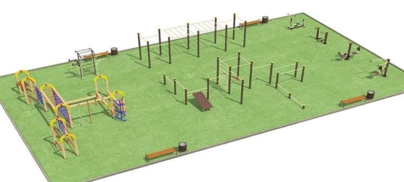Проект спортивной площадки для любого возраста - 1 096 200 рублей. в Кирове