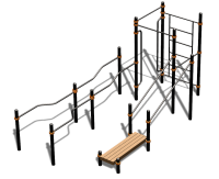 Спортивный комплекс воркаут ВС-194 в Кирове