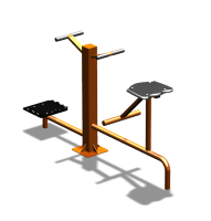 Уличный тренажер "Твистер стоя Твистер сидя" УТ323 в Кирове