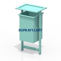 Урна с крышкой МАФ 1631 в Кирове