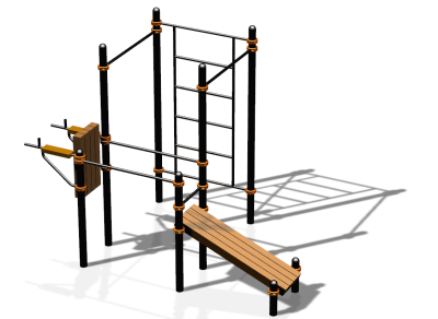 Спортивный комплекс воркаут ВС-82 в Кирове