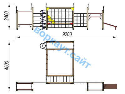 Детский спортивный комплекс ДСК 3102 в Кирове