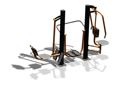 Уличный тренажер "Жим ногами Шагомер Жим от груди" УТ333 в Кирове