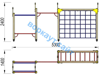 Детский спортивный комплекс Атлет ДСК 3106 в Кирове