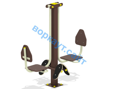 Уличный тренажер "Жим ногами горизонтальный " УТ 003 в Кирове