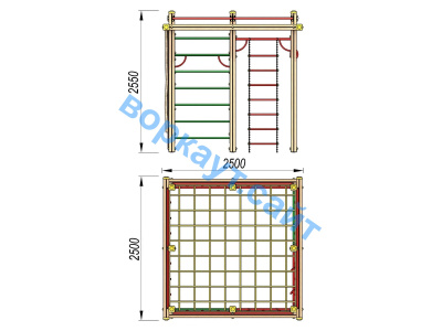 Детский спортивный комплекс ДСК 3110 в Кирове Детский спортивный комплекс ДСК 3110 в Кирове