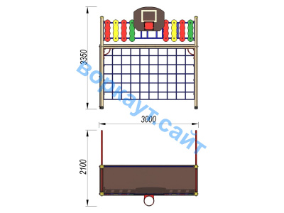 Детский спортивный комплекс ДСК 3101 в Кирове