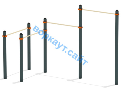 Турник двойной с брусьями ВС-17 в Кирове