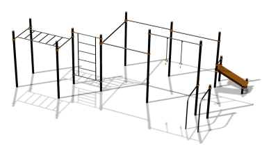 Спортивный комплекс воркаут ВС-153 в Кирове