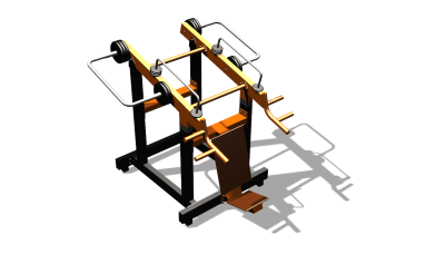 Силовой уличный тренажер  "Жим вверх"  УТ421 в Кирове