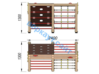 Детский спортивный комплекс ДСК 3203 в Кирове