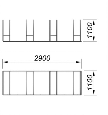 Велопарковка МАФ 6002 в Кирове