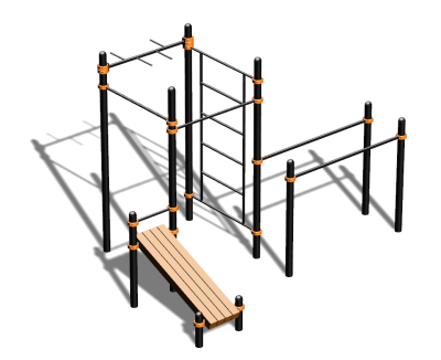 Спортивный комплекс воркаут ВС-91 в Кирове
