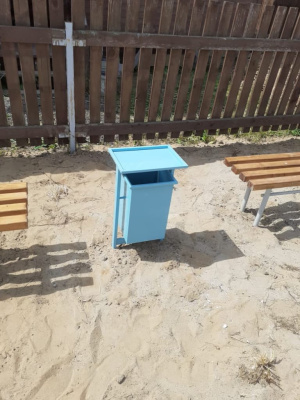 Урна с крышкой МАФ 1631 в Кирове