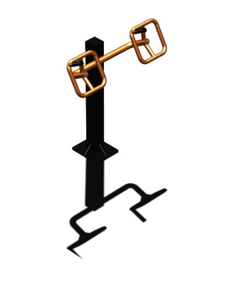 Уличный тренажер "Штурвал одинарный" УТ 122 в Кирове