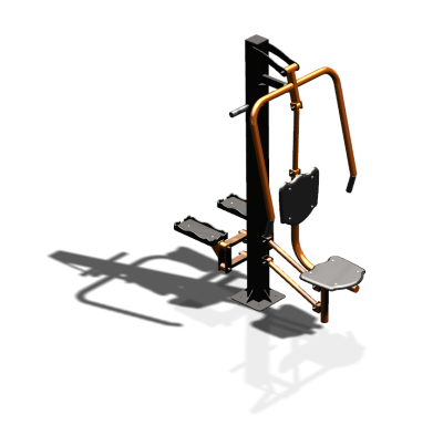 Уличный тренажер "Жим от груди Степпер" УТ342 в Кирове