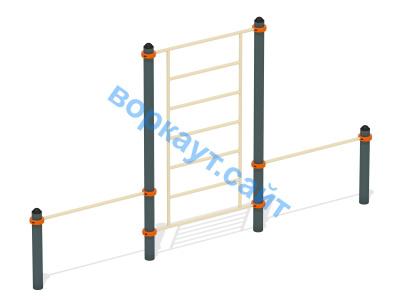 Шведская стенка с перекладинами ВС-13 в Кирове