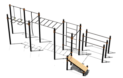 Спортивный комплекс воркаут ВС-77 в Кирове