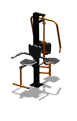 Уличный тренажер "Жим от груди Флекс" УТ324 в Кирове