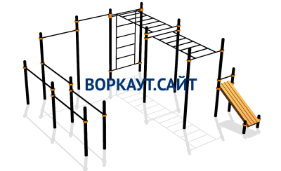 Спортивный комплекс воркаут ВС-109 в Кирове