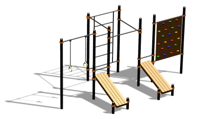Спортивный комплекс воркаут ВС-125 в Кирове Спортивный комплекс воркаут ВС-125 в Кирове