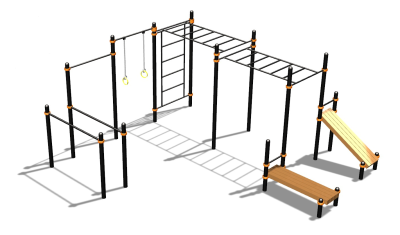 Спортивный комплекс воркаут ВС-71 в Кирове