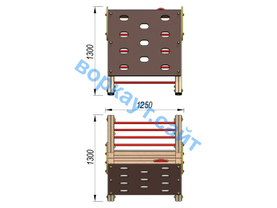 Детский спортивный комплекс ДСК 3202 в Кирове