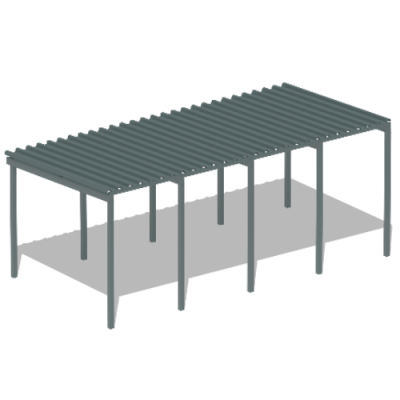 Теневой навес трибун МАФ 4130 в Кирове