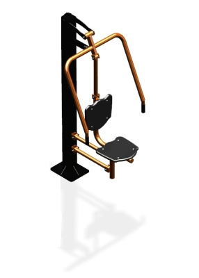 Уличный тренажер "Жим от груди одинарный" УТ 111 в Кирове