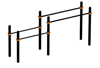 Брусья разновысокие ВС-15 в Кирове