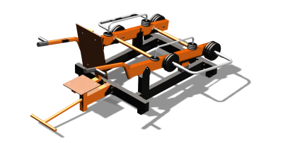 Силовой уличный тренажер  "Трицепс"  УТ424 в Кирове