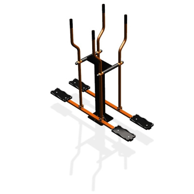 Уличный тренажер  "Лыжи двойные"   УТ210 в Кирове