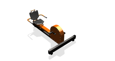 Силовой уличный тренажер  "Велотренажер"  УТ410 в Кирове