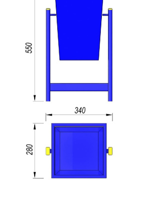 Урна МАФ 1630 в Кирове