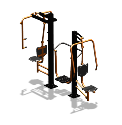 Уличный тренажер "Жим от себя Шагомер Баттерфляй" УТ303 в Кирове