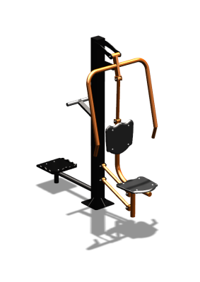 Уличный тренажер "Жим от груди Твистер" УТ328 в Кирове