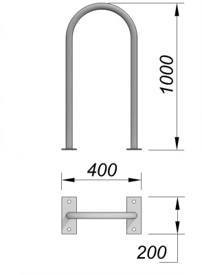 Велопарковка МАФ 6001 в Кирове