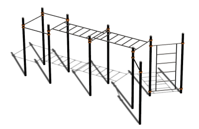 Спортивный комплекс воркаут ВС-118 в Кирове