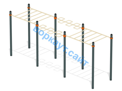 Воркаут комплекс рукоходов ВС-22 в Кирове