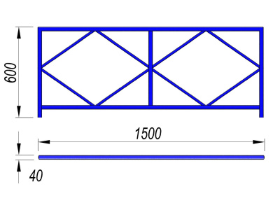 Ограждение площадки МАФ 5001 в Кирове