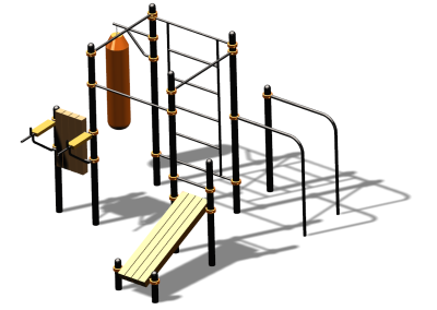 Спортивный комплекс воркаут ВС-93 в Кирове