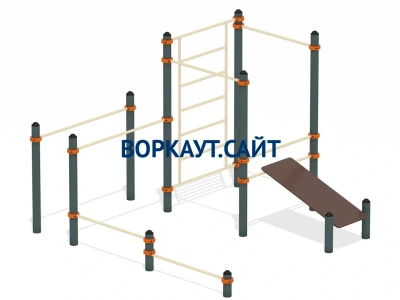 Спортивный комплекс воркаут ВС-43 в Кирове