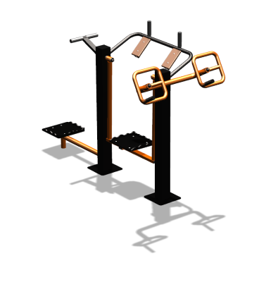 Уличный тренажер "Штурвал Пресс Супертвистер" УТ301 в Кирове