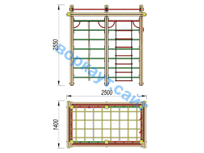 Детский спортивный комплекс ДСК 3108 в Кирове
