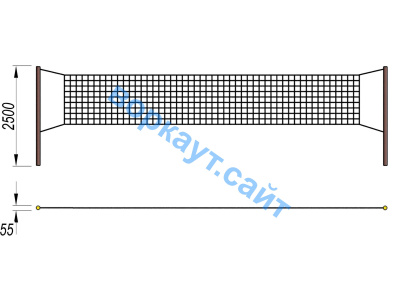 Волейбольные стойки СИО 3515 в Кирове