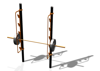 Спортивный комплекс воркаут ВС-84 в Кирове