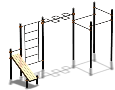 Спортивный комплекс воркаут ВС-74 в Кирове