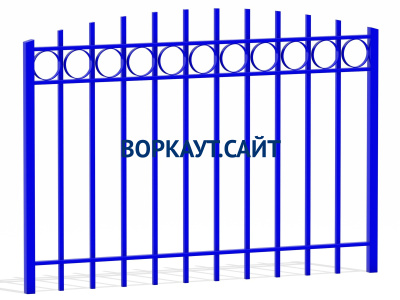 Ограждение спортивной площадки МАФ 5005 в Кирове