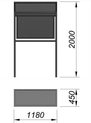 Информационный стенд МАФ 6006 в Кирове
